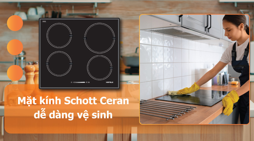 Mặt kính của Hafele HC-I604B 536.01.731